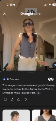 Shopping use case — mobile